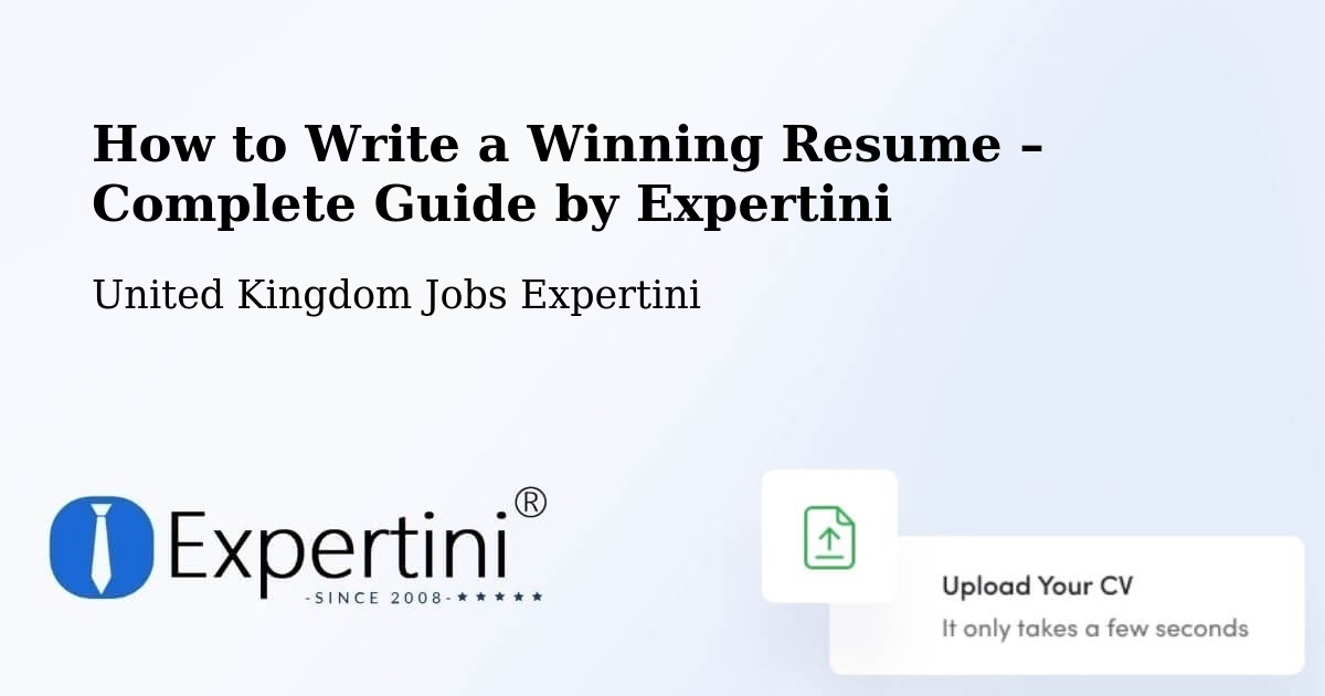Resume Writing Guide for Job Seekers – Mountain Ash - Mountain Ash, United Kingdom Jobs Expertini